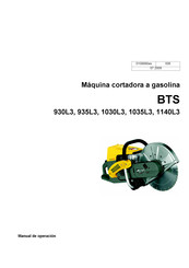 Wacker Neuson BTS 1035L3 Manual De Operación