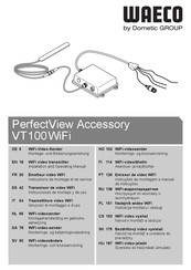 Dometic VT100WiFi Instrucciones De Montaje Y De Uso