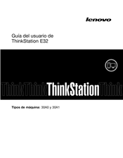 Lenovo ThinkStation E32 Guia Del Usuario