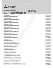 Mitsubishi Electric PAC-WF010-E Manual De Instrucciones