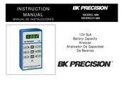 BK Precision 600 Manual De Instrucciones