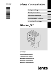 Lenze L-force E84AYCEO Instrucciones Para El Montaje