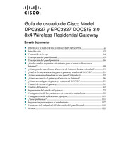 Cisco DPC3827 Guía De Usuario