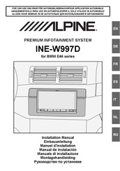 Alpine INE-W997D Manual De Instalación
