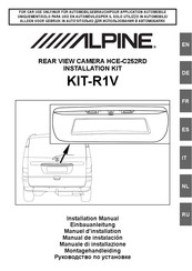 Alpine R1V Manual De Instalación