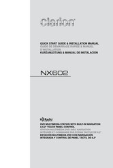 Clarion NX602 Manual Del Usuario