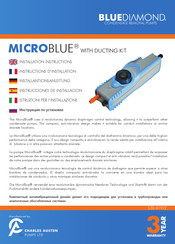 Charles Austen BLUEDIAMOND MICROBLUE Instrucciones De Installación