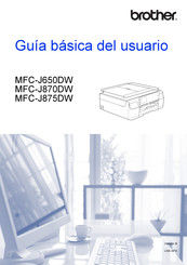 Brother MFC-J870DW Guia Basica Del Usuario