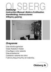 Olsberg Orayonne Instrucciones