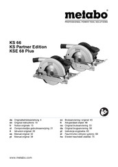 metado KS Partner Edition Manual Original