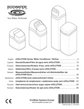 EcoWater Systems eVOLUTION Serie Manual De Instrucciones