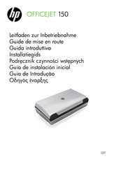 HP Officejet 150 Guía De Instalación Inicia