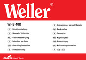 Weller WHS 40D Instrucciones Para El Manejo