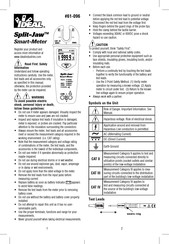 Ideal Split-Jaw 61-096 Manual De Instrucciones