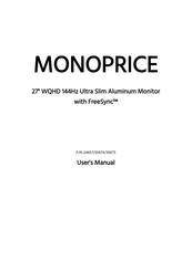 Monoprice 30675 Manual De Usuario