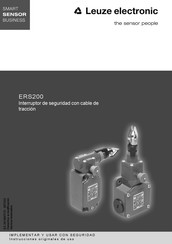 Leuze electronic ERS200 Manual De Instrucciones