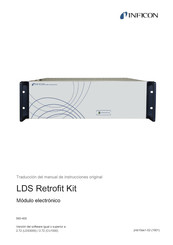 Inficon LDS Retrofit Kit Traducción Del Manual De Instrucciones Original