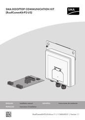 SMA RoofCommKit-P2-US Instrucciones De Instalación