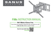 Sanus Vuepoint F180c Manual De Instrucciones