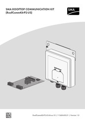 SMA RoofCommKit-P2-US Instrucciones De Instalación