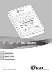 DSM Delvotest Incubator MiniS Manual De Utilización