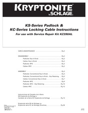 Schlage Kryptonite KS Serie Manual De Instrucciones