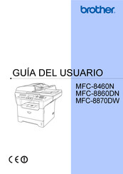 Brother MFC-8870DW Guia Del Usuario