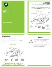 Motorola MOTOROKR T505 Guia De Inicio Rapido