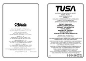 Tusa BCJ-6910. Manual De Usuario