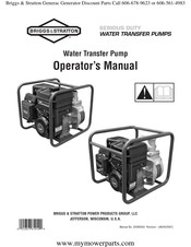 Briggs & Stratton 073020 Manual De Usuario