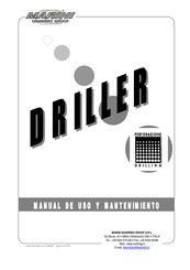 Marini DRILLER Manual De Uso Y Mantenimiento