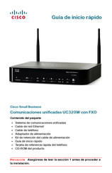 Cisco UC320W Guia De Inicio Rapido