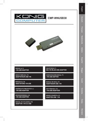 Konig Computer CMP-WNUSB30 Manual De Uso