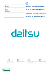 Daitsu WILUM Serie Manual De Funcionamento