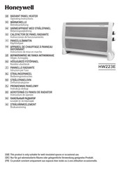 Honeywell HW-223E Instrucciones De Funcionamiento