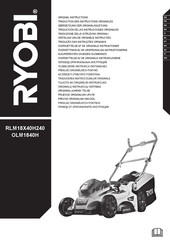 Ryobi RLM18X40H240 Manual De Instrucciones