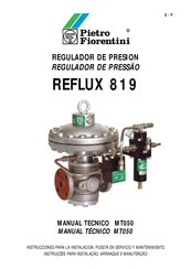 Pietro Fiorentini REFLUX 819 Manual Tecnico