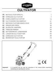 GreenWorks Tools G40TL Manual De Instrucciones