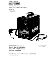 Craftsman 196.205680 Manual Del Usuario