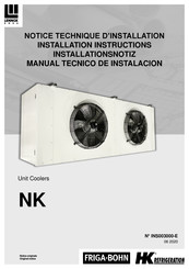 HK Refrigeration NK Manual Técnico De Instalación