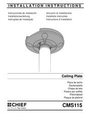 CHIEF CMS115 Instrucciones De Instalación