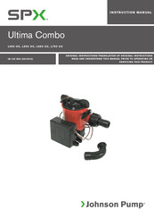 Johnson Pump SPX Ultima Combo L550 UC Manual Del Usuario