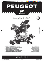 PEUGEOT EnergySaw-210SL2 Manual De Instrucciones