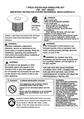 Agio WT17YL Manual De Instrucciones