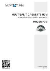 Mundoclima MUCSR-H3M Manual De Instalación E Usuario