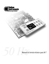 Balboa Instruments M-7 Manual De Servicio