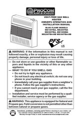 Procom Heating MD300TBA Manual De Instalación Y Funcionamiento Del Propietario