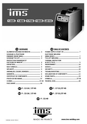 IMS Welding 2510 Manual De Instrucciones