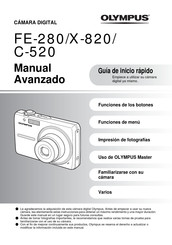 Olympus X-820 Manual Avanzado