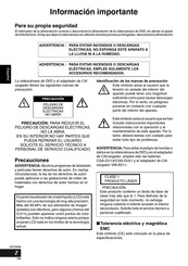 Panasonic VDR-M70EG Manual Del Usario